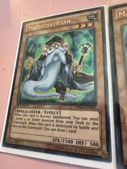 Yu-Gi-Oh! TCG Mathematician DRLG-EN023 1st Edition NM - Image 4