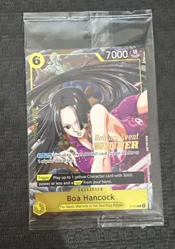 One Piece Boa Hancock Pre Release Event Winner P-115 SEALED - Image 1