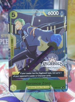 One Piece TCG - Roronoa Zoro Regional Participation Pack 2026 Vol.1 - Image 1