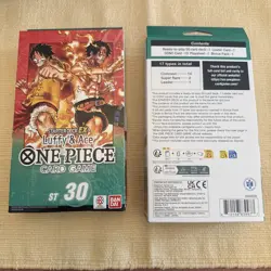 One Piece TCG Starter Deck ST-30 - Luffy and Ace English - 2 Boxes - Image 1