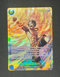 Portgas.D.Ace OP13-119 SEC - One Piece TCG - Foil NM Near-Mint Secret Rare - Image 3