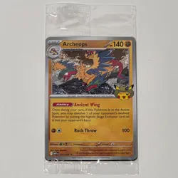 Pokemon Archeops Field Museum Card Unopened in Original Packaging Mint Condition - Image 1