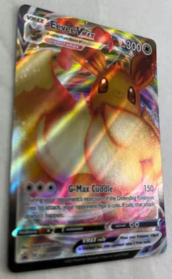Pokemon TCG Eevee VMAX SWSH087 SWSH: Sword & Shield Promo Cards Holo Full Art - Image 2