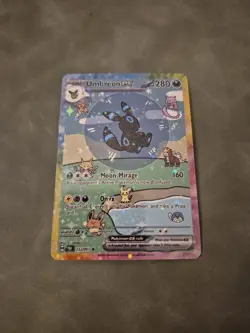 Shiny Umbreon Pokemon Card Display Art Card - Image 1