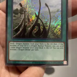 Dragon Shrine LCKC-EN075 SECRET RARE Unlimited NM! +Bonus Card FREE SHIPPING! - Image 2