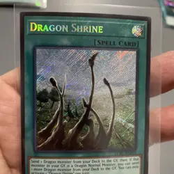 Dragon Shrine LCKC-EN075 SECRET RARE Unlimited NM! +Bonus Card FREE SHIPPING! - Image 3