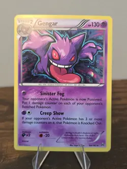 Pokemon Gengar Holo Rare Card 60/162 Cosmos Breakthrough - Image 1