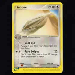 Linoone 44/100 Sandstorm Uncommon Pokemon TCG NM - Image 1