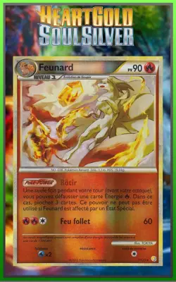 Feunard Reverse - HeartGold and SoulSilver - 7/123 - Carte Pokemon Francaise - Image 1