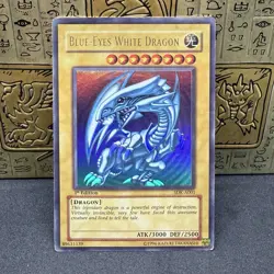 Yugioh Blue-Eyes White Dragon SDK-A001 Ultra Rare 1st Edition HP - Image 1