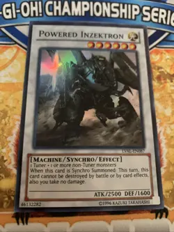 Yugioh Powered Inzektron - LVAL-EN087 NM - Image 1
