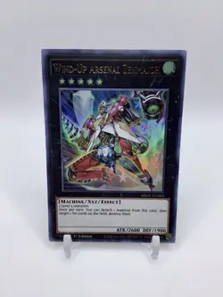 Yu-Gi-Oh Wind-Up Arsenal Zenmaioh BROL-EN083, Secret Rare, 1st Edition, NM - Image 1