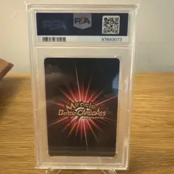 RORONOA ZORO - PSA 9 - Cardass One Piece 2011 Miracle Battle - Super Omega Rare - Image 2