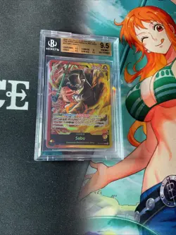 BGS 9.5 One Piece TCG ST13-001 L Sabo Leader - Three Brothers Beckett - Image 1