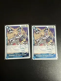 One Piece TCG OP16-042 Prisoners Of Impel Down x2 - Image 1