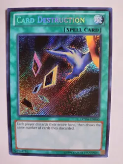 YuGiOh TCG Card Destruction LCYW-EN060 Legendary Collection 3 Unlimited MN - Image 1