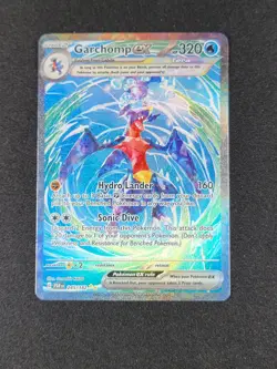 Pokemon TCG Garchomp EX Illustration Rare Card 245/182 Sv04: Paradox Rift - Image 1