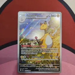 Ampharos illustration Rare 090/086 Pokemon Card Chaos Rising NM - Image 2