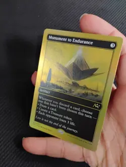 Monument To Endurance (First Place Foil) NM - Image 2