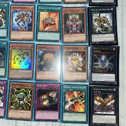 Yu-Gi-Oh Trading Cards 1st Edition Lot Of 49 In Sleeves & Case 1996 Konami Game - Image 3