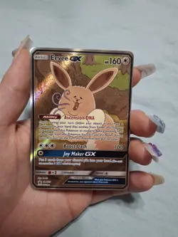 Pokemon TCG Eevee GX SM233 Full Art Promo Black Star Ultra Rare Holo Card - Image 1