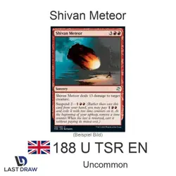 Magic: The Gathering Shivan Meteor | 188 U TSR EN | Uncommon | Englisch - Image 1