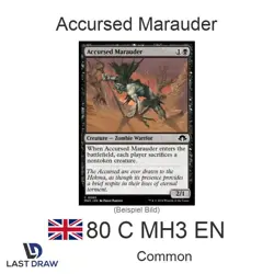 Magic: The Gathering Accursed Marauder | 80 C MH3 EN | Common | Englisch - Image 1