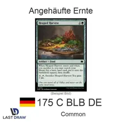 Magic: The Gathering Angehaufte Ernte | 175 C BLB DE | Common | Deutsch - Image 1