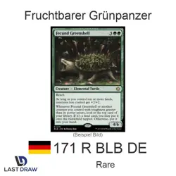 Magic: The Gathering Fruchtbarer Grunpanzer | 171 R BLB DE | Rare | Deutsch - Image 1