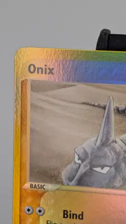 Pokemon Onix EX Sandstorm Reverse Holo Foil Card 71/100 Common NM - Image 4