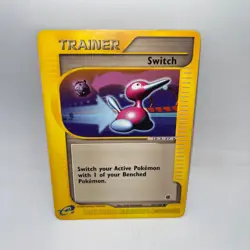 Switch 157/165 Common Expedition Base Set Pokemon Moderately Played - Image 1