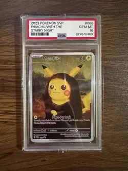Pikachu Mona Pika 2023 Pokemon SVP collection Pokemon cards - Image 2