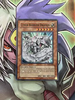 SOI-EN006 Cyber Barrier Dragon Super Rare 1st Edition NM Yugioh Card - Image 1