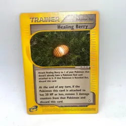 Healing Berry 125 Uncommon Aquapolis Pokemon Moderately Played - Image 1