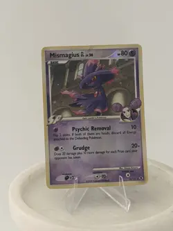 Pokemon TCG Mismagius GL SP 10/111 Rising Rivals Reverse Holo Rare 2009 80HP - Image 1