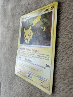 2007 Pokemon TCG DP Mysterious Treasures Pikachu HP60 Common non-holo 94/123 MP - Image 3