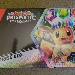 SEALED Pokemon TCG Prismatic Evolutions Surprise Box Eevee Nintendo Collectible - Image 1