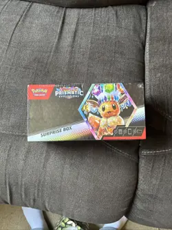 SEALED Pokemon TCG Prismatic Evolutions Surprise Box Eevee Nintendo Collectible - Image 2