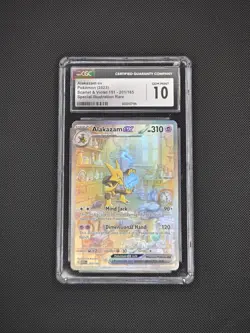 Alakazam ex 201/165 CGC 10 Gem Mint SIR - Pokemon 151 Special Illustration Rare - Image 1