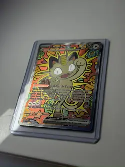 Meowth ex 121/088 Perfect Order Special Illustration Rare NM Pokemon - Image 4
