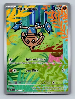Pokemon TCG Hitmontop Holo Illustration Rare ME: Ascended Heroes 240/217 - Image 1
