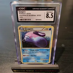 QUAGSIRE - HOLO - CGC 8.5 - 2010 POKEMON HeartGold & SoulSilver - 9/123 - Image 1