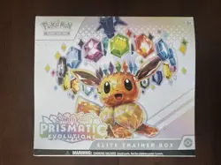 Pokemon Prismatic Evolutions ETB Elite Trainer Box Sealed - Image 1
