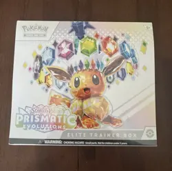 Pokemon Prismatic Evolutions ETB Elite Trainer Box Sealed - Image 3