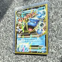 Nintendo EN M Blastoise EX XY Full Art Holo Ultra Rare #18/83 220 HP - Image 2