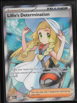 Pokemon TCG Lillie's Determination Full Art 169/132 Mega Evolution - Image 1