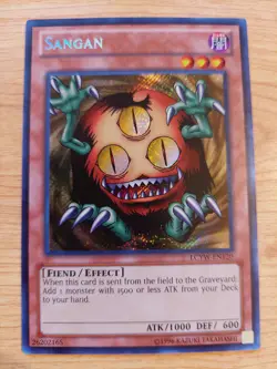 Sangan - LCYW-EN120 - Near Mint NM - Secret Rare - Unlimited - Image 1