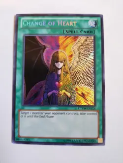 Change of Heart LCYW-EN124 Legend Collection 3 Yugi World Unlimited Secret Rare - Image 1