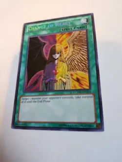 Change of Heart LCYW-EN124 Legend Collection 3 Yugi World Unlimited Secret Rare - Image 2