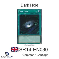 Yu-Gi-Oh! Dark Hole | SR14-EN030 | Common | 1. Auflage | Englisch - Image 1